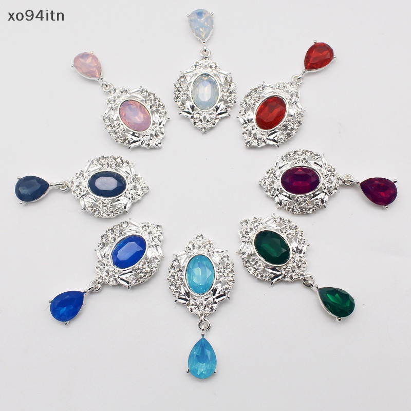 Trâm Cài Áo Hợp Kim 24 * 50mm Hình Ly Rượu Đính Đá Xinh Xắn