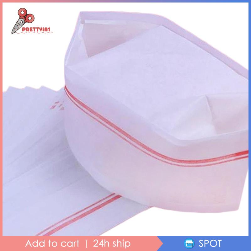 Set 40 Mũ Đầu Bếp Bằng Giấy Sử Dụng Một Lần Cho Người Lớn Và Trẻ Em