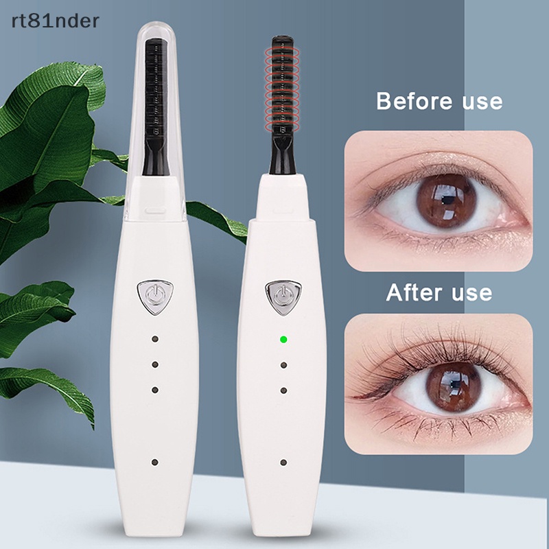 Dụng Cụ Uốn Cong Lông Mi Bằng Nhiệt 3 Cấp Độ Có Thể Sạc Lại Bằng Cổng USB