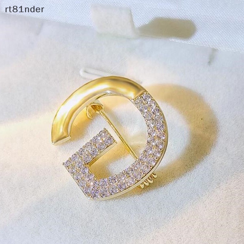 Ghim Cài Áo Chống Ánh Sáng Hình Chữ G Cổ Điển Dễ Thương Xuân Hè Cho Nữ