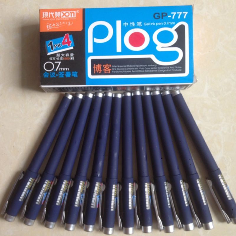 Bút nước G777 ( ngòi 0.7 ) sét hộp 12 cái