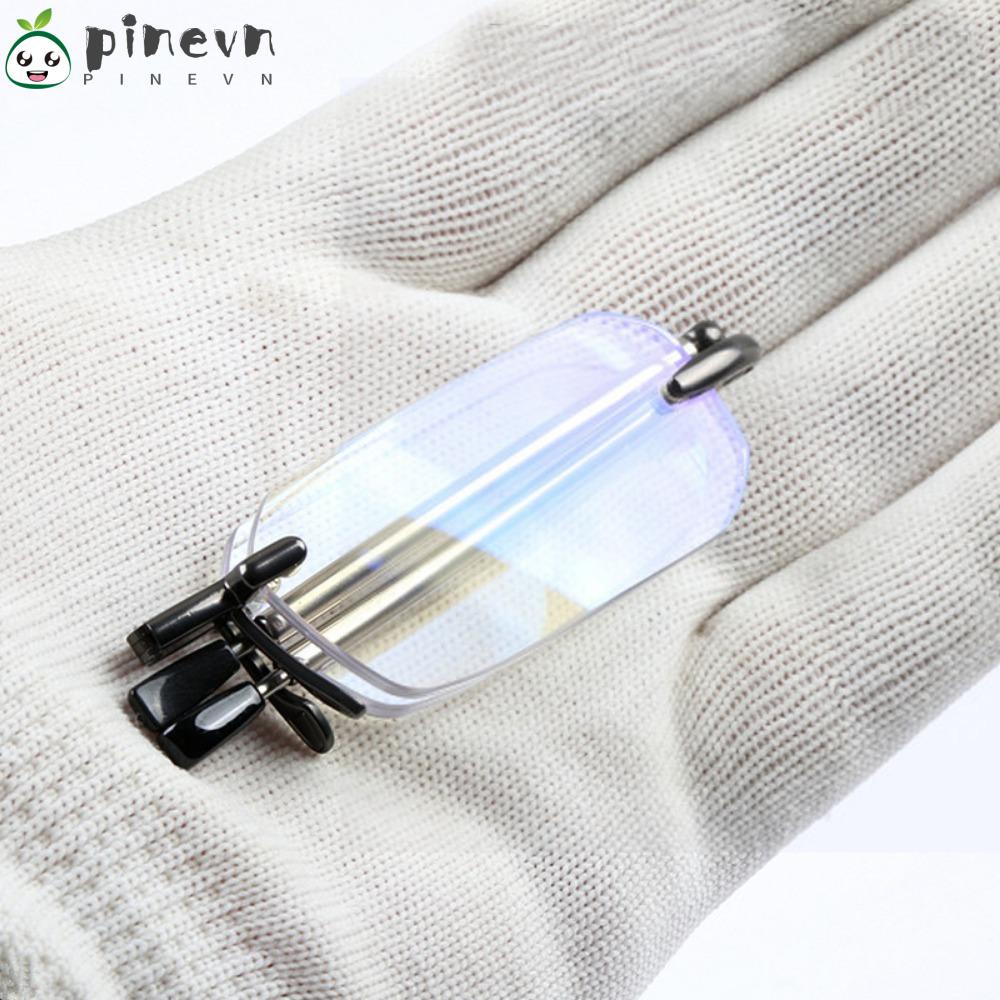PINEVN Kính Đọc Sách Mini Không Gọng Dành Cho Nữ