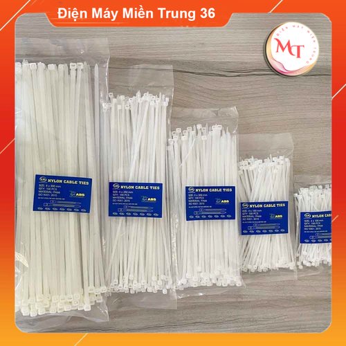 Lạt Thít Nhựa, Dây Thít Nhựa Đủ Kích Thước 10cm, 15cm, 20cm, 25cm, 30cm, 35cm, 40cm, 50cm