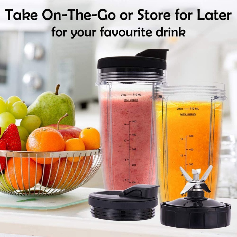 Phụ Kiện Thay Thế 24Oz Cho Máy Xay Sinh Tố Nutri Ninja Foodi SS300 Etc