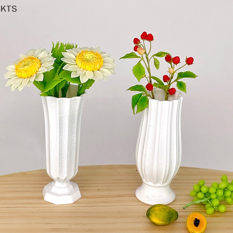 Bình Hoa Mini Tỉ Lệ 1 / 6 Xinh Xắn Dùng Để Trang Trí Nhà Búp Bê