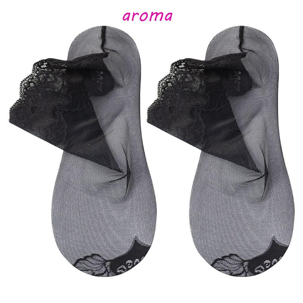 AROMA Vớ Ren Hoa Mùa Hè Dài Đến Mắt Cá Chân Cho Nữ