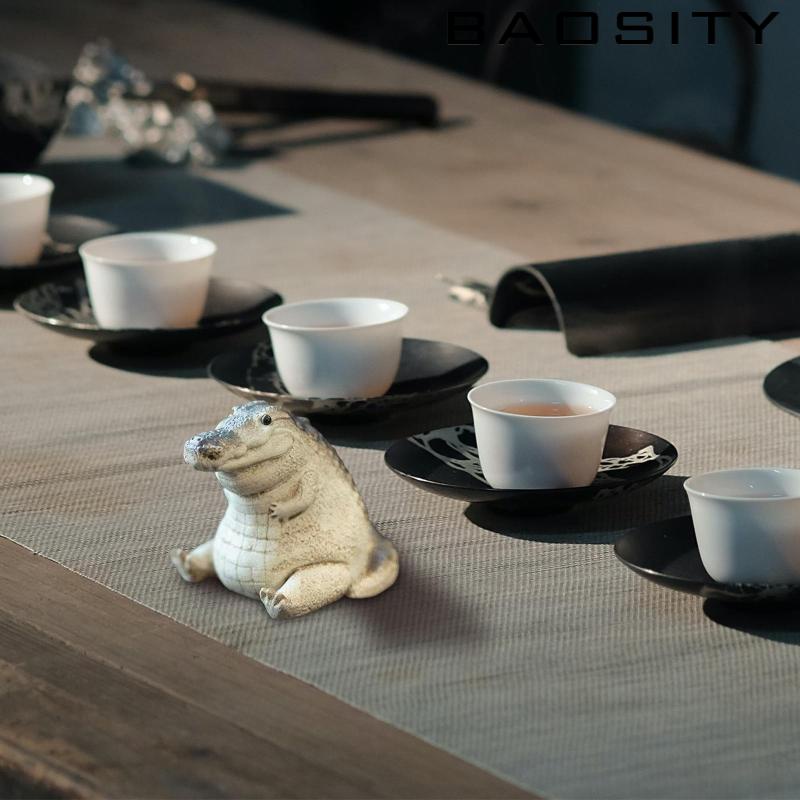 Tượng Cá Sấu Nhỏ Để Bàn Trang Trí Phòng Khách