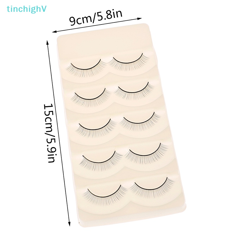 Bộ 5 Cặp Lông Mi Giả Tự Phục Hồi