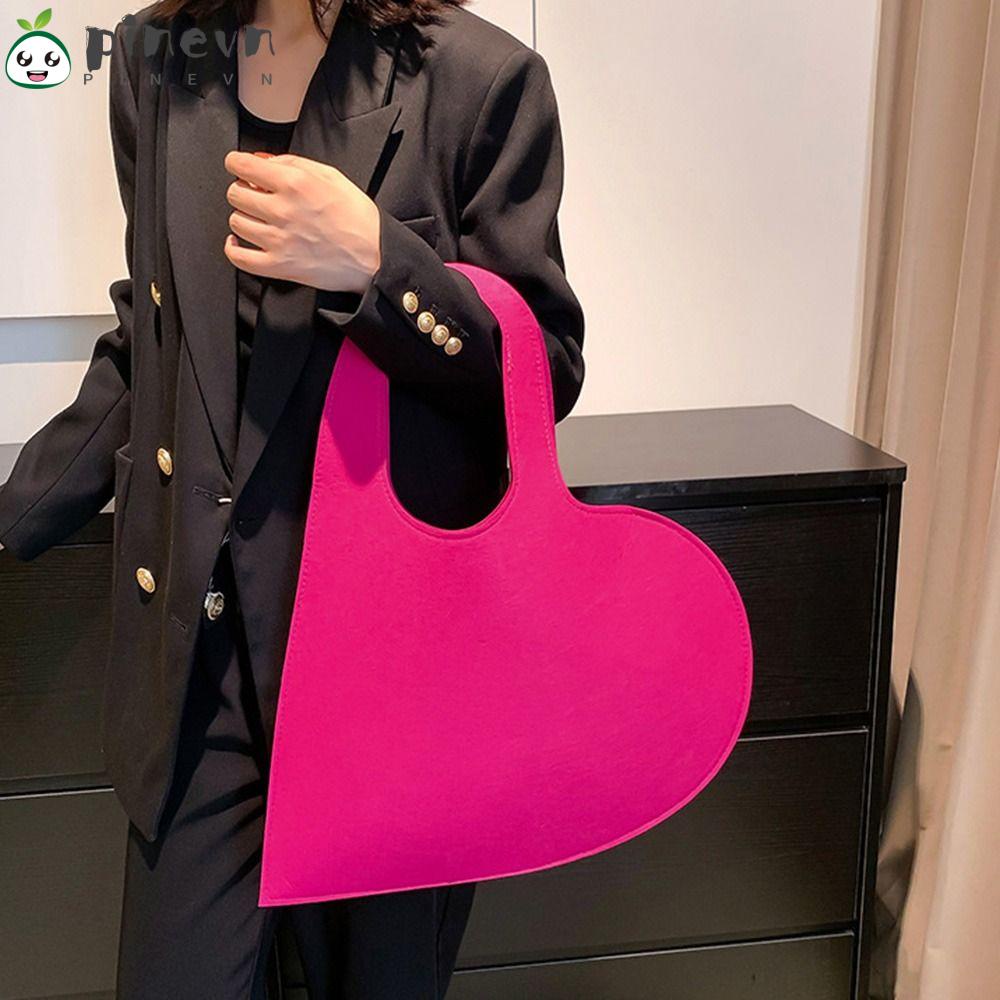 PINEVN Túi Xách Hình Trái Tim Thời Trang Dành Cho Nữ
