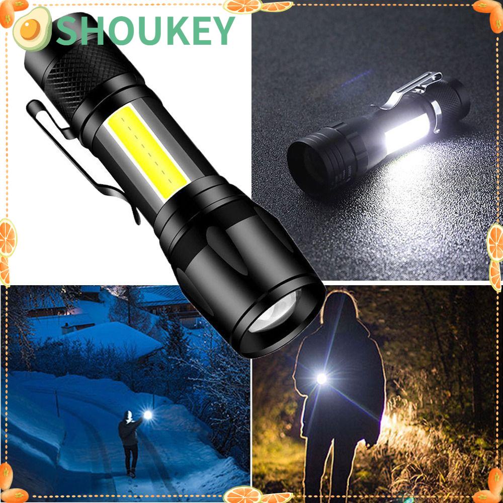 SHOUKEY Đèn Pin Cắm Trại Chống Trượt Chống Thấm Nước Với 3 Chế Độ Chiếu Sáng