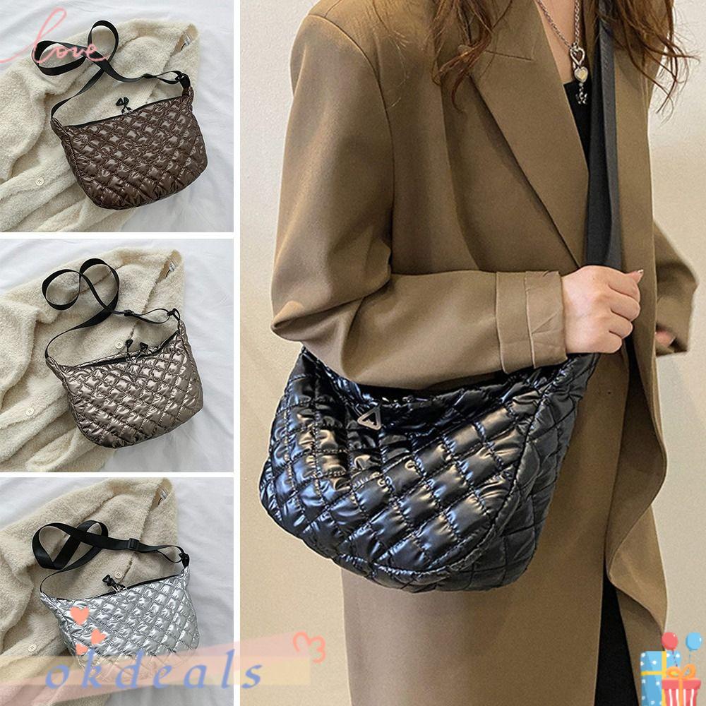 OKDEALS Túi Tote Đeo Vai / Đeo Chéo Đệm Cotton Sức Chứa Lớn