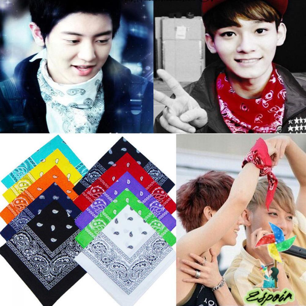 ESPO Khăn Bandana Quấn Cổ Tay Cổ Điển