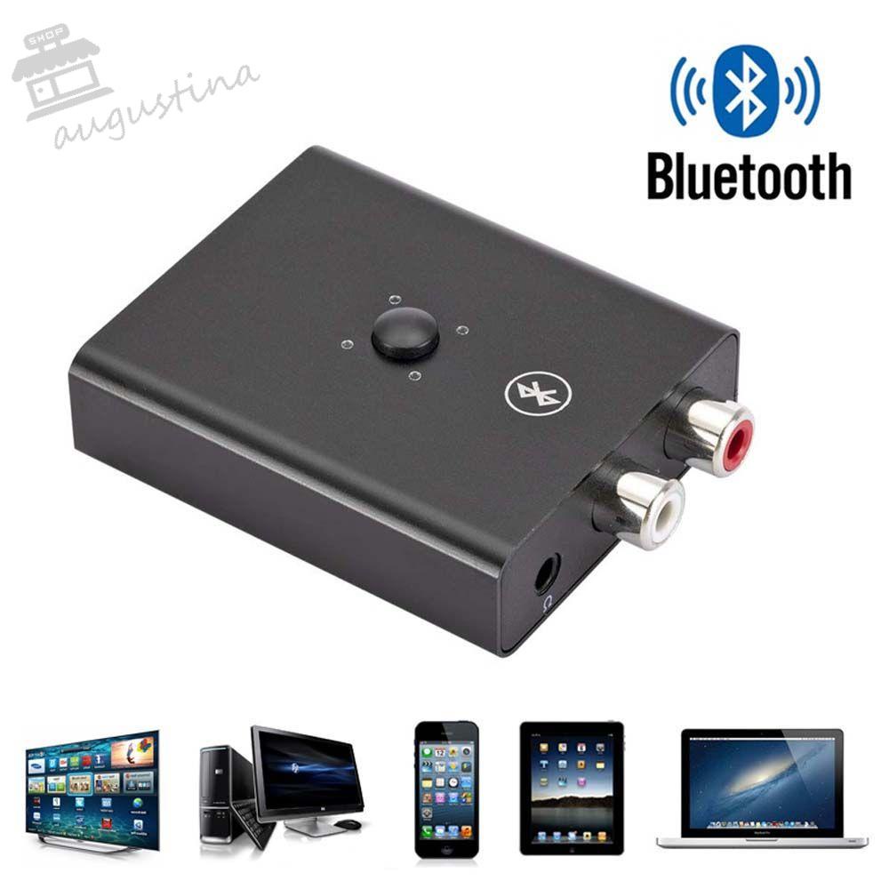AUGUSTINA Thiết Bị NhậN TruyềN Bluetooth 5.0 3.5mm AUX KèM Phụ KiệN Chuyên DụNg