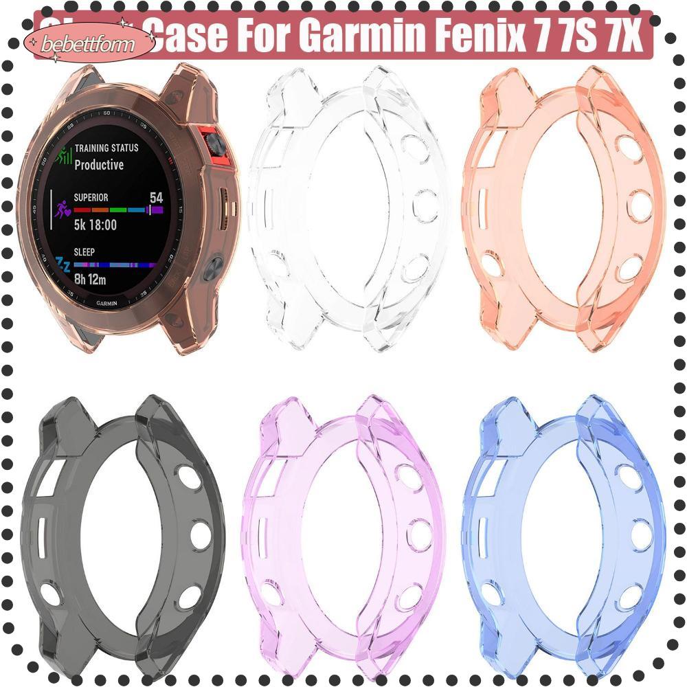 BEBETTERM Ốp Trong Suốt Chống Trầy Cho Garmin Fenix 7 7S 7X
