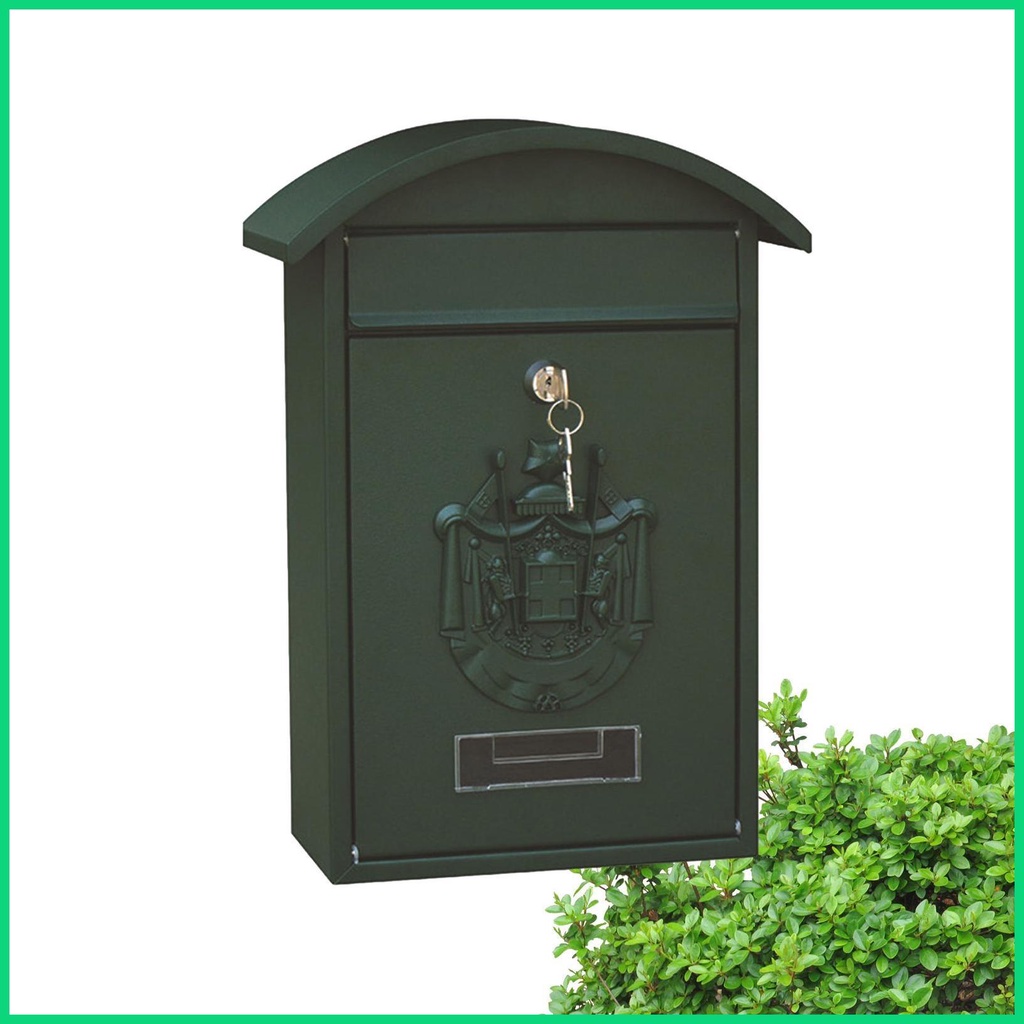 Hộp Thư Gắn Tường Bằng Kim Loại Sức Chứa Lớn Tiện Dụng