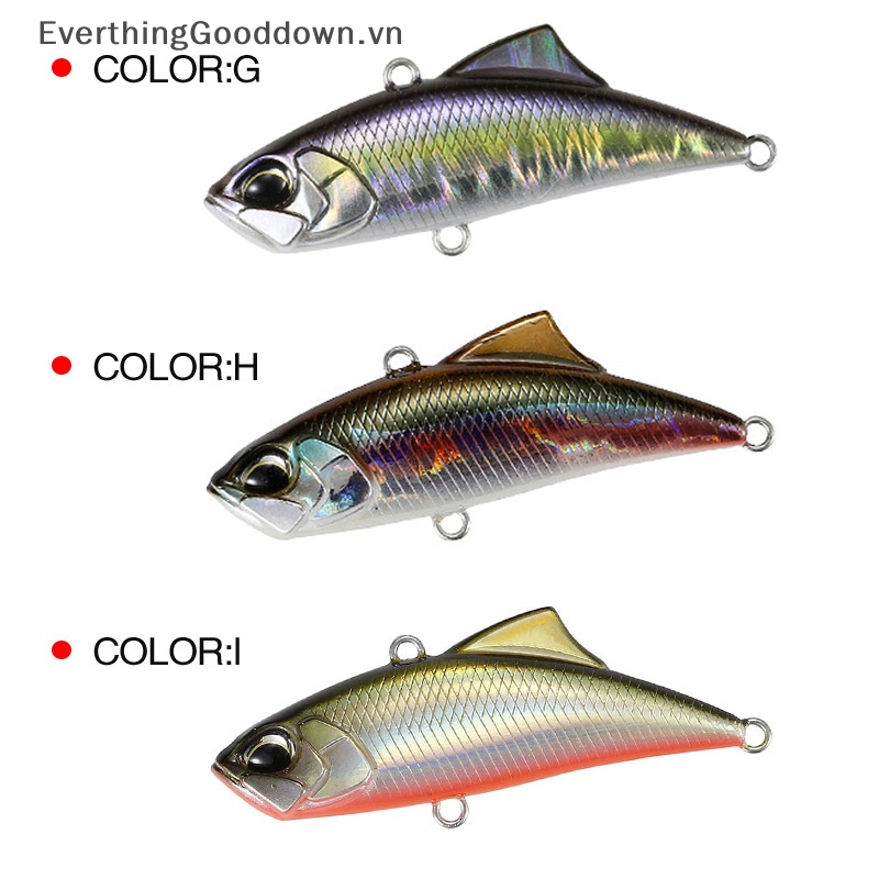 Everthinggooddown Mồi Câu Cá Nhật Bản Mới Đầu Lê VIB 45MM / 5.3G Luya Phiên Bản Tiếng Ồn