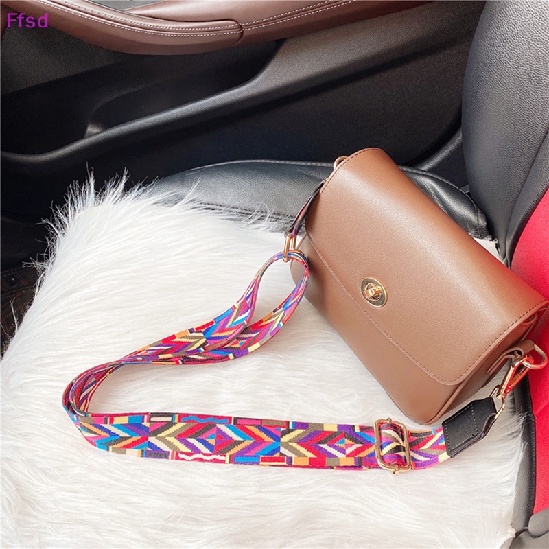 {Ffsd} Túi Đeo Chéo Vai Bằng Nylon Dây Bản Rộng Phụ Kiện Cho Nữ * Bán Chạy