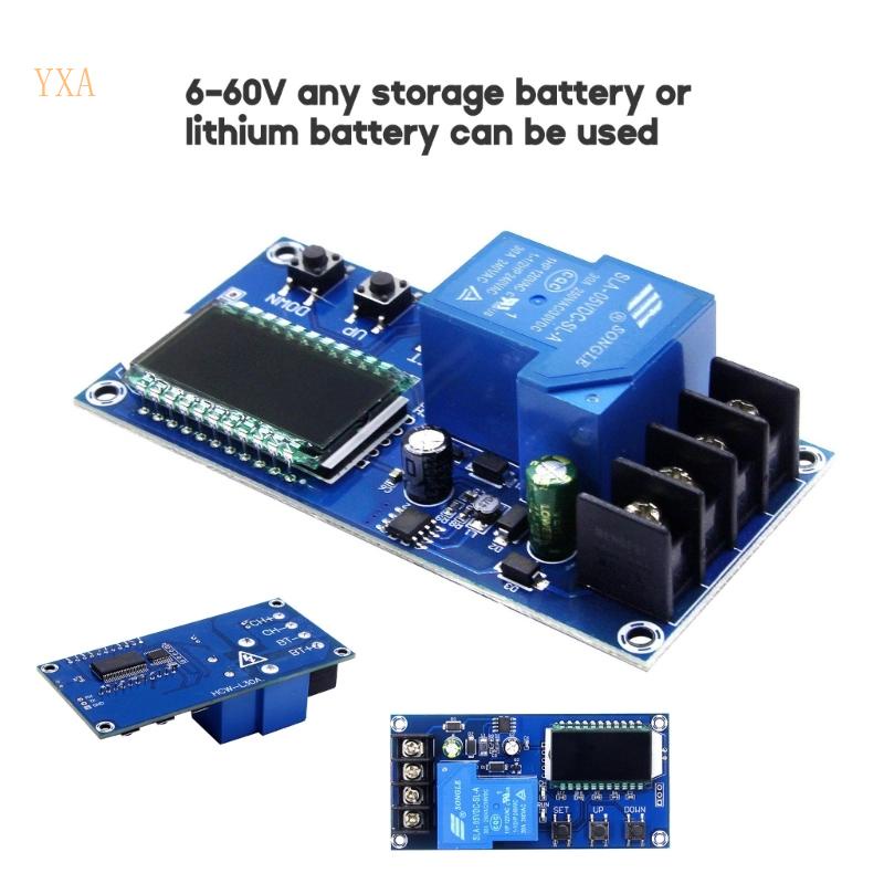Mô Đun Điều Khiển Sạc Pin Tự Động XY-L30A Màn Hình LCD Cho Pin 6-60V