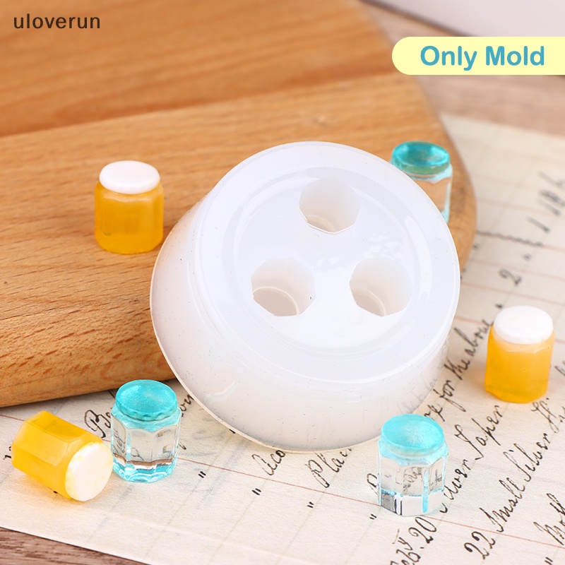 Mô Hình Bình Nước Uống Mật Ong Mini Tỉ Lệ 1: 12 Trang Trí Nhà Búp Bê DIY