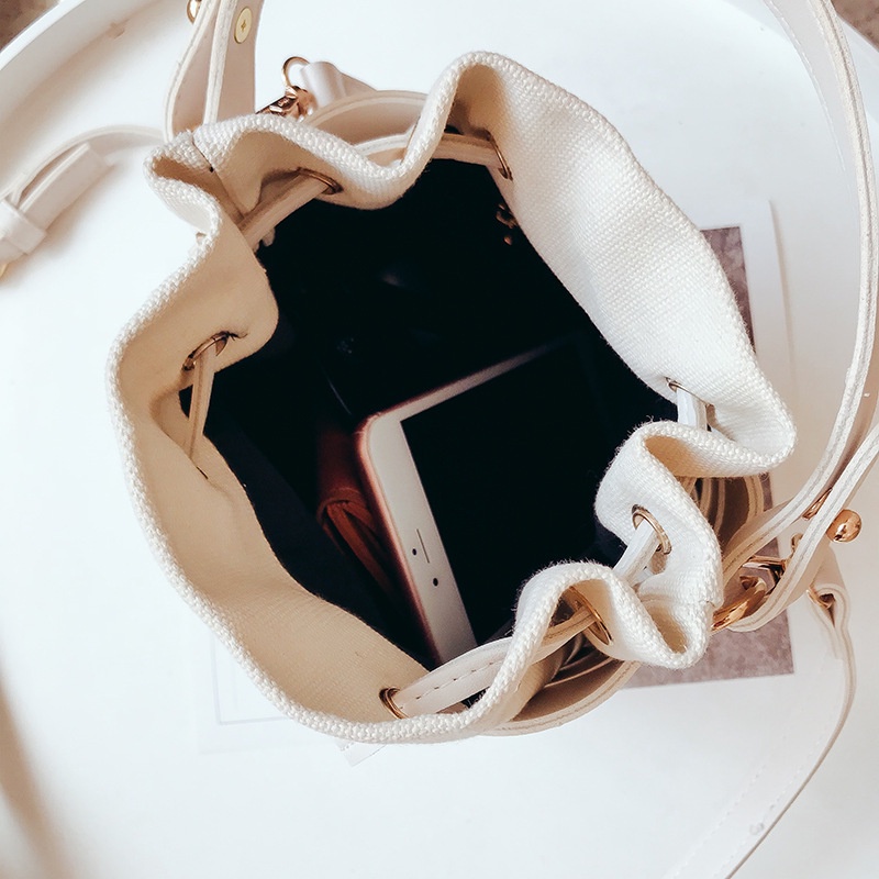 Túi Đeo Chéo Một Bên Vai Thời Trang Hàn Quốc Dành Cho Nữ