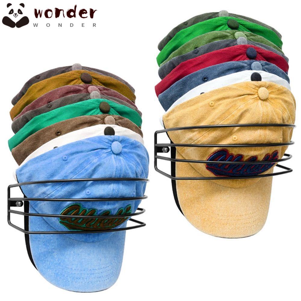 WONDER Giá Đỡ Mũ Lưỡi Trai Gắn Tường Bằng Kim Loại Siêu Bền Tiện Dụng