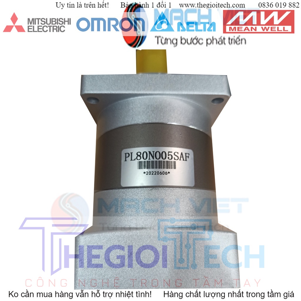 Hộp giảm tốc hành tinh động cơ servo PL60 PL80 - PL60 1:20