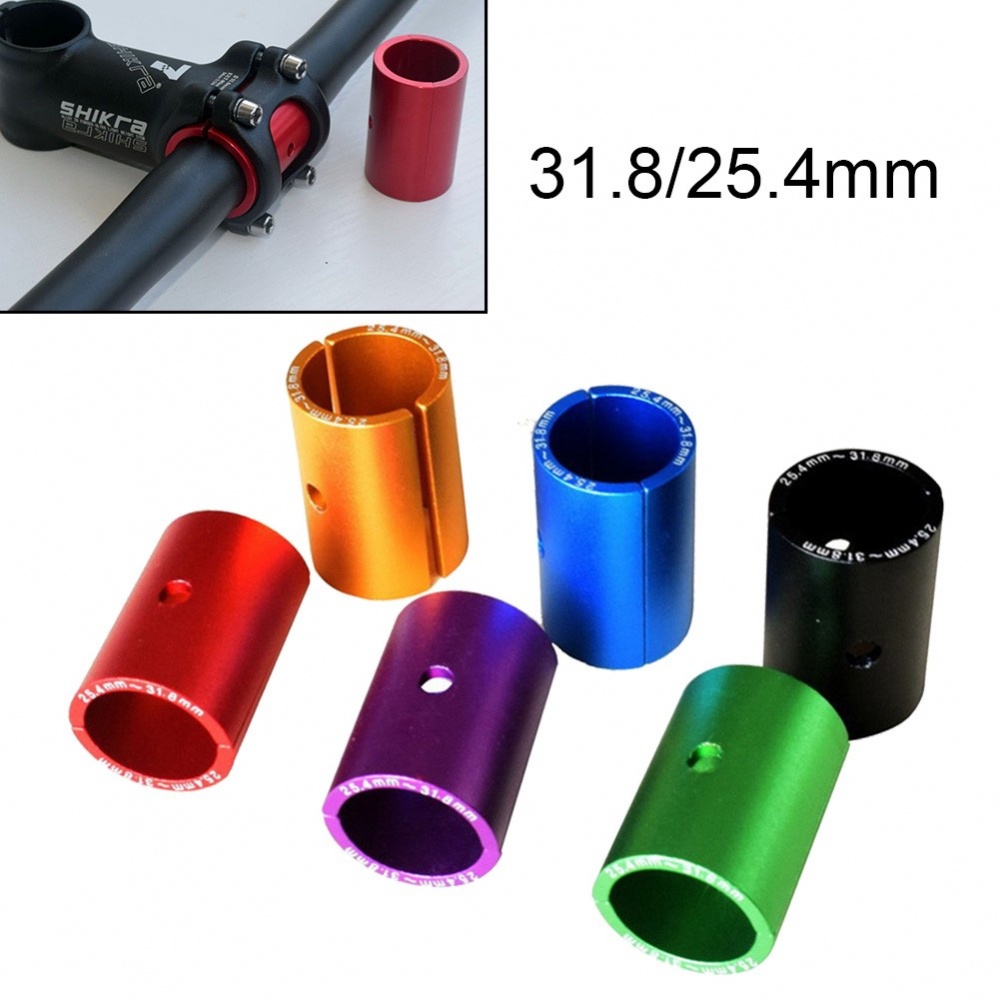 Phụ Kiện Nối Tay Lái Xe Đạp Màu Đen 25.4mm Sang 31.8mm