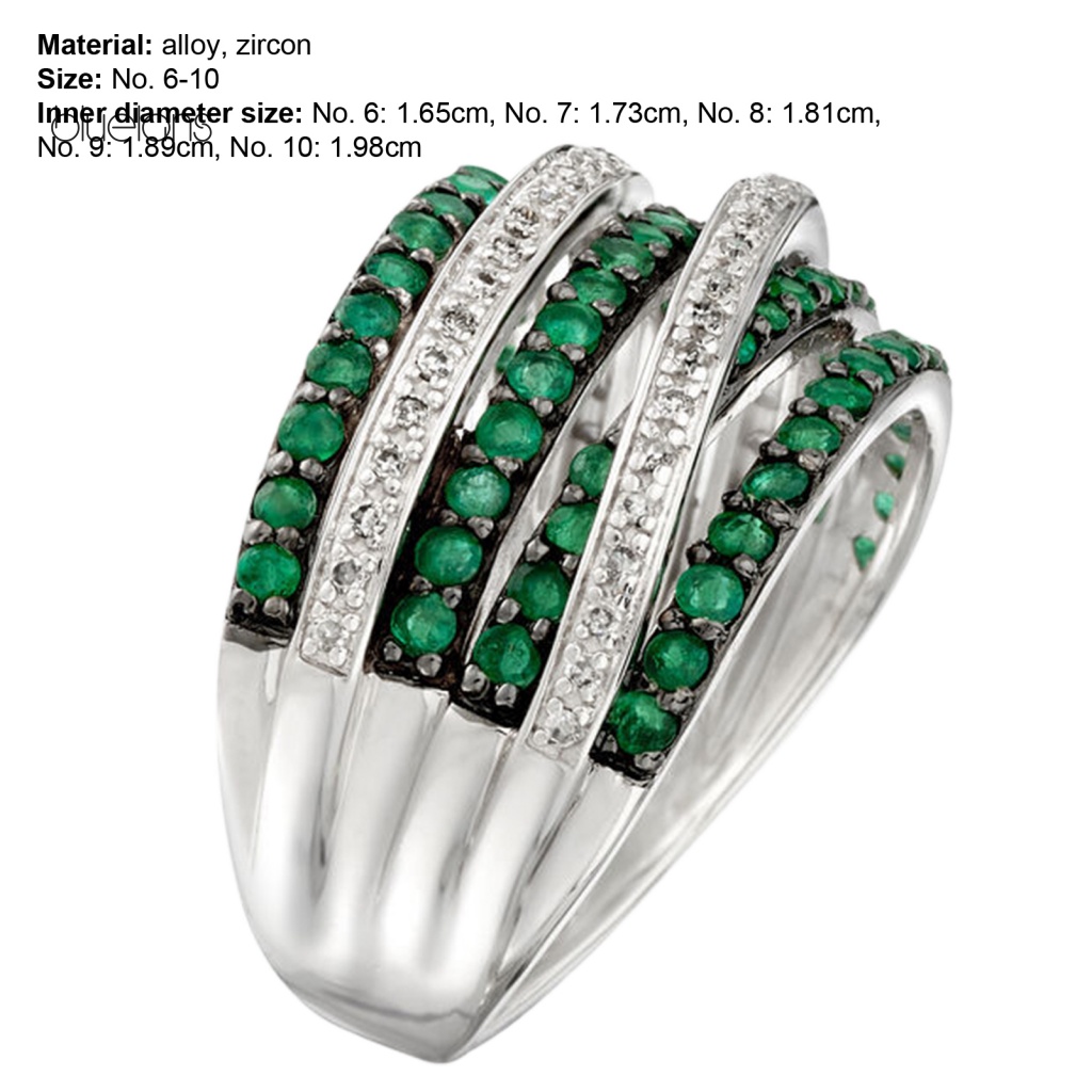 Nhẫn Hợp Kim Thân Thiện Với Da Hình Học Thời Trang Cho Nữ