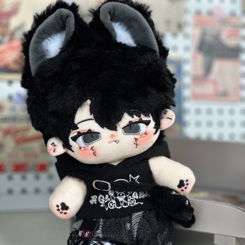 Búp Bê Vải Cotton Tro Nam Không Có Thể Mặc Quần Áo Quà Tặng Sinh Nhật 20cm