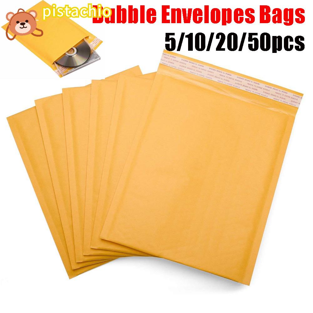 PISTA Set 5 / 10 / 20 / 50 Túi Dán Miệng Tự Dính Gọn Nhẹ Tiện Dụng