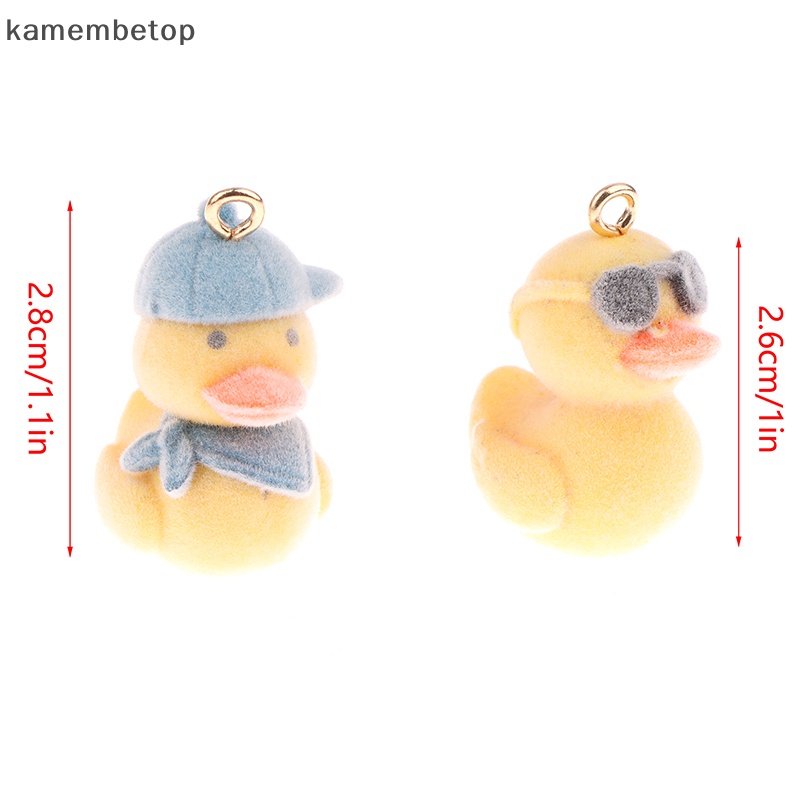 Beto 1 Mặt Dây Chuyền / Vòng Tay / Móc Khóa Hình Vịt Hoạt Hình DIY