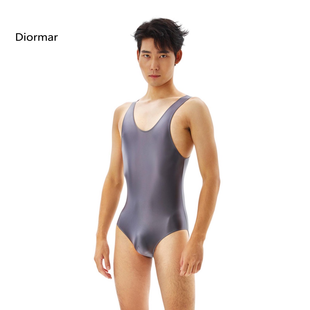 Áo Liền Quần Màu Trơn Không Tay Độ Co Giãn Cao Mặc Hàng Ngày Cho Nam