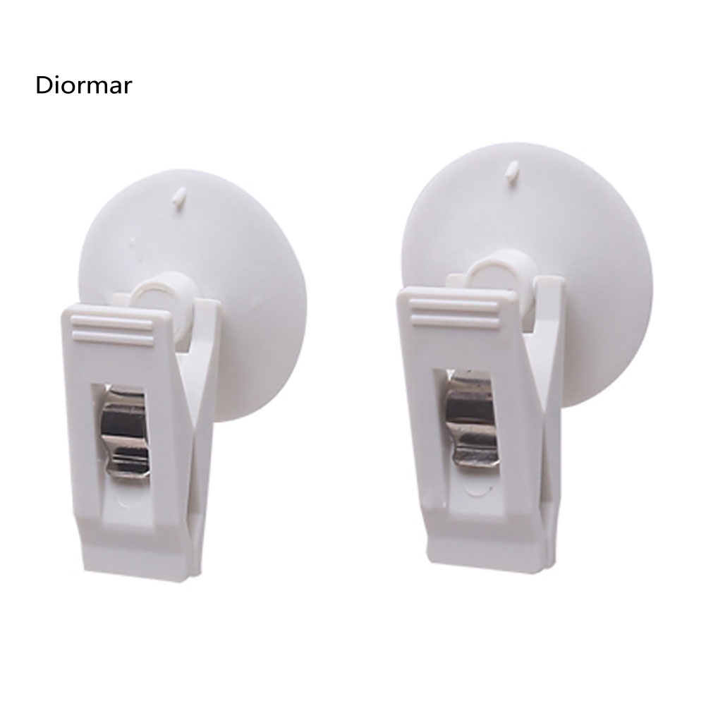 1 Cặp Giá Đỡ Màn Cửa Sổ Xe Hơi Có Giác Hút Tiện Dụng