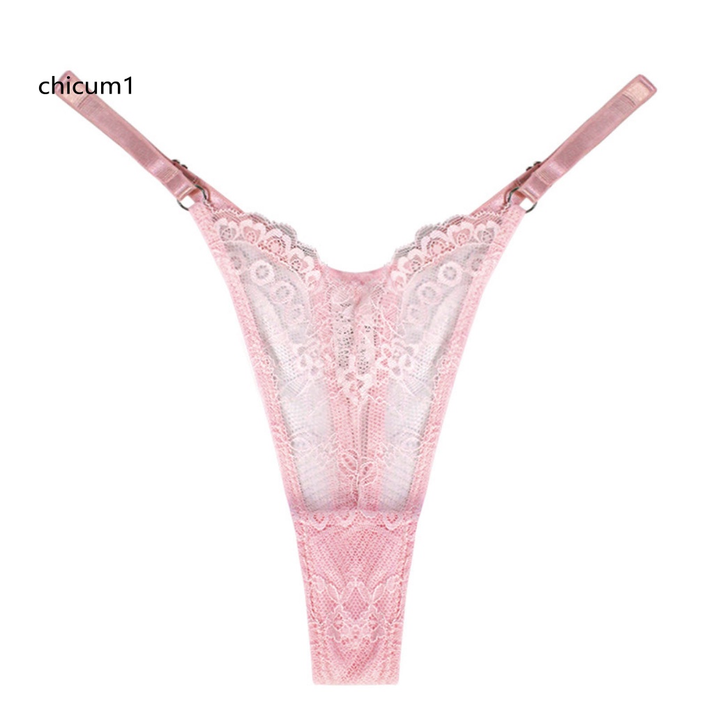 Quần Lót Nữ Lọt Khe Phối Ren Quyến Rũ