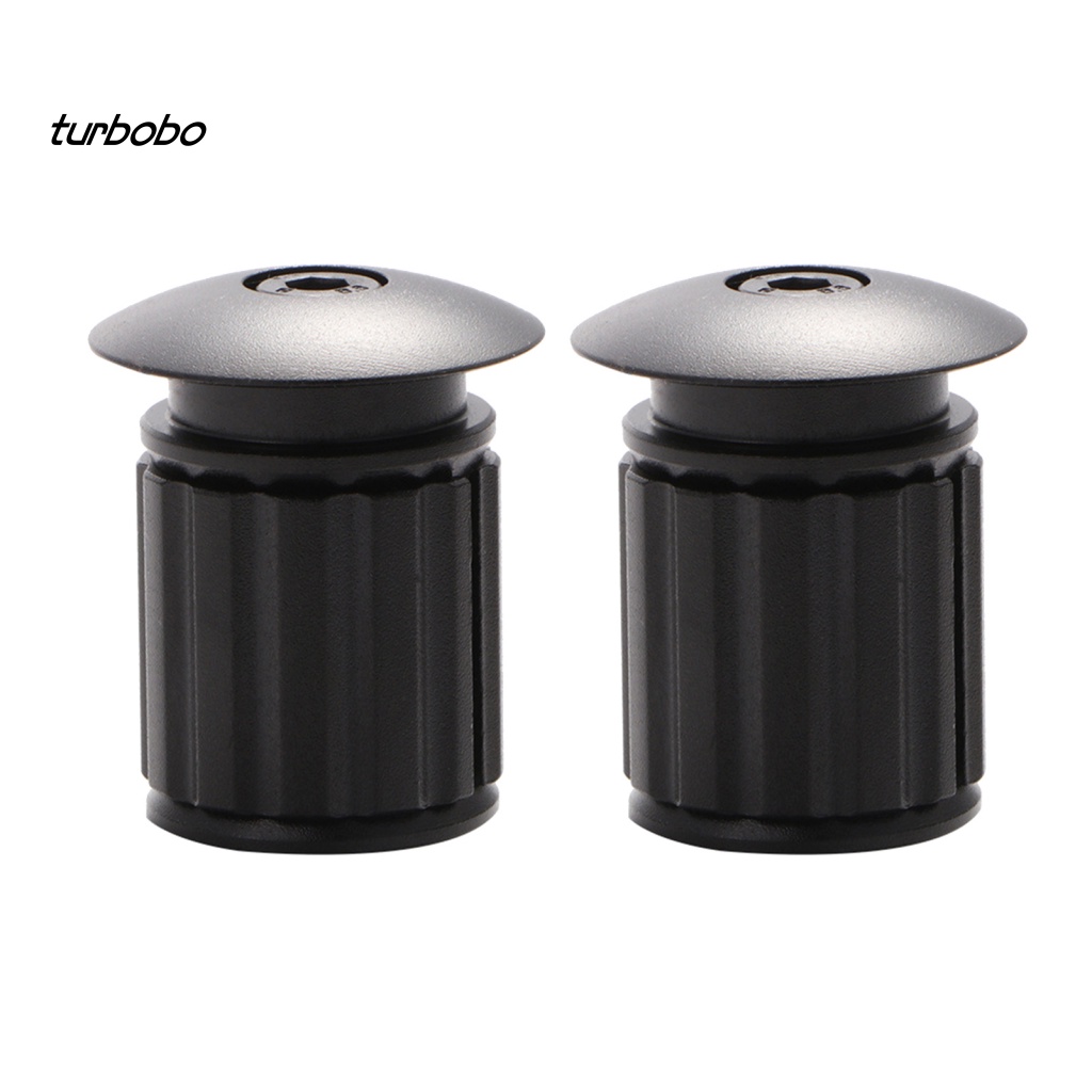 1 Cặp Nút Gắn Tay Lái Xe Đạp Màu Trơn Dễ Lắp Đặt Tiện Dụng Cho MTB