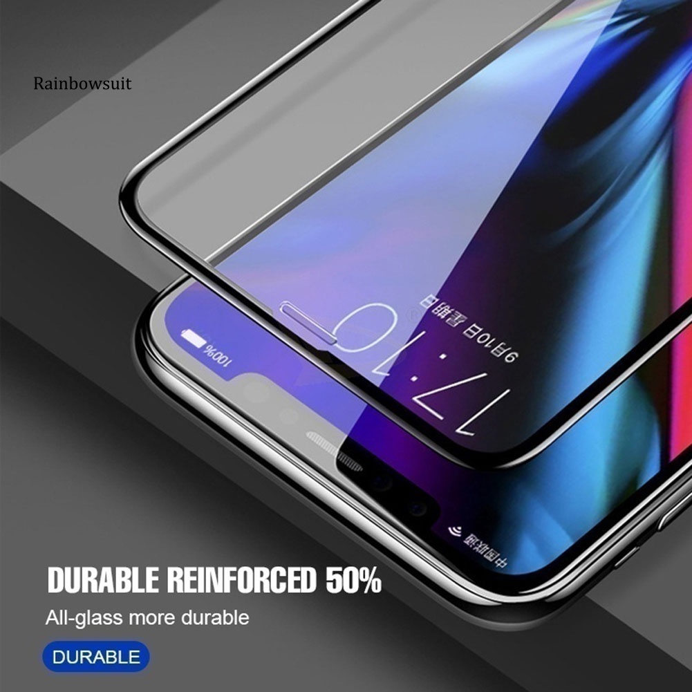 Kính Cường Lực 10D Chống Sốc Cho iPhone Xs / Xs Max / XR / X / 6S / 7 Plus / 8