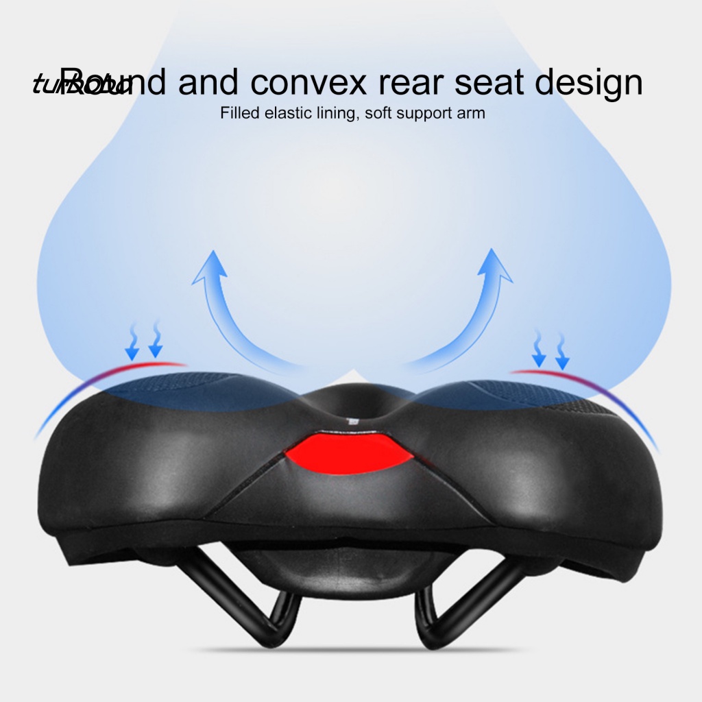 Yên Xe Đạp Leo Núi Bằng Silica Gel Dày Dặn Thoáng Khí Chống Thấm Nước / Sốc Tiện Dụng