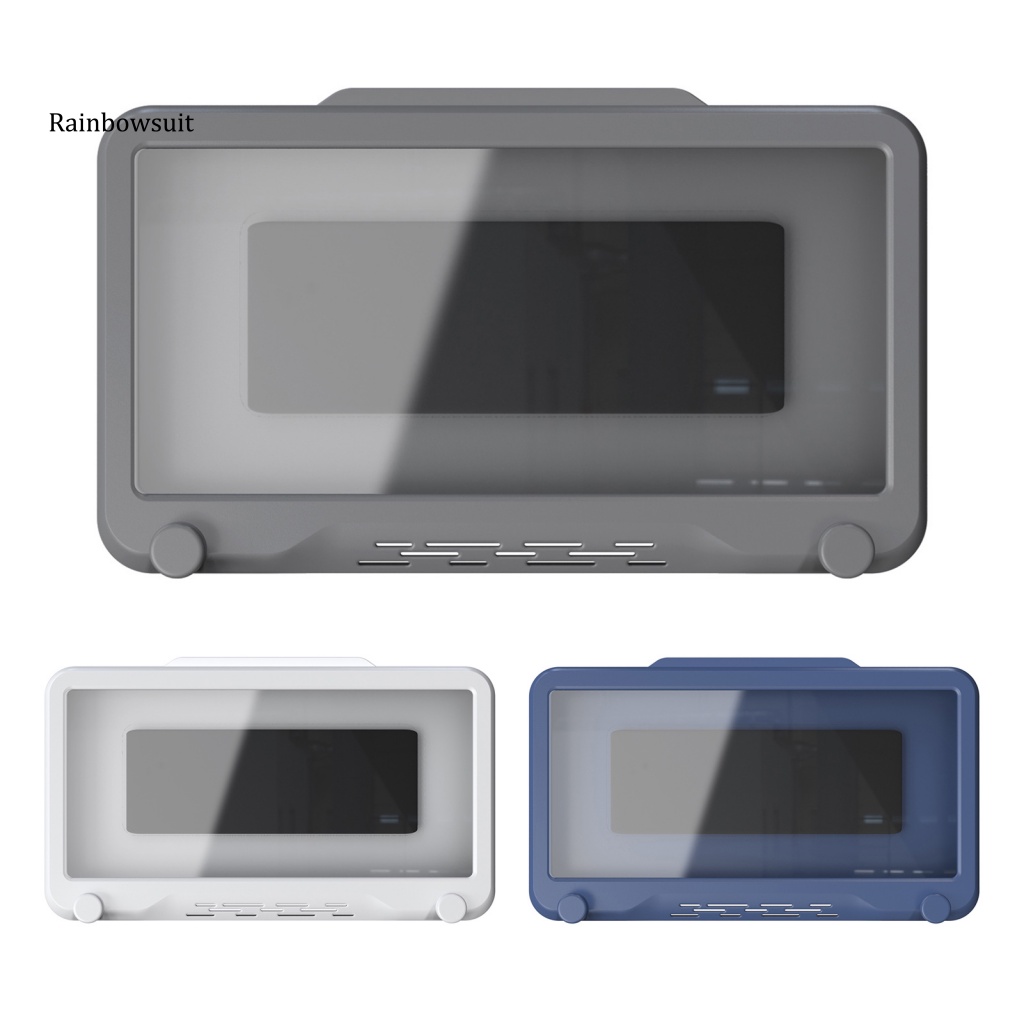 Hộp Đựng Điện Thoại Chống Nước Đa Năng Xoay 360 Độ Có Móc Treo Cho Nhà Bếp