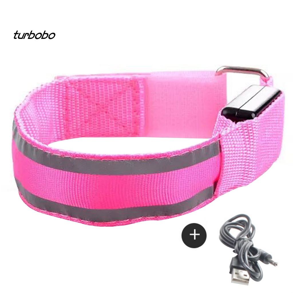 Vòng Đeo Cánh Tay Chạy Bộ Có Đèn LED Phản Quang Tiện Dụng