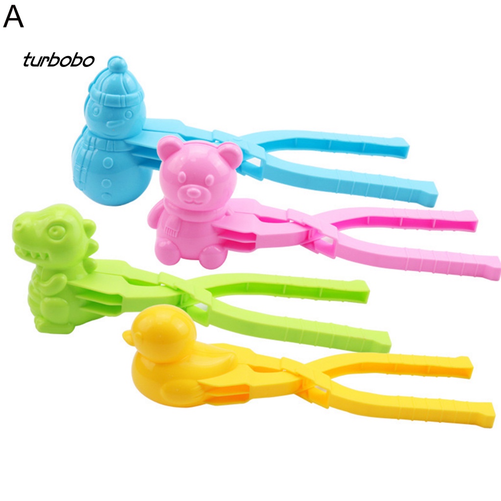 1 Bộ Kẹp Làm Quả Cầu Tuyết Chịu Nhiệt Độ Thấp In Họa Tiết Hoạt Hình Giải Trí Vào Mùa Đông Cho Bé