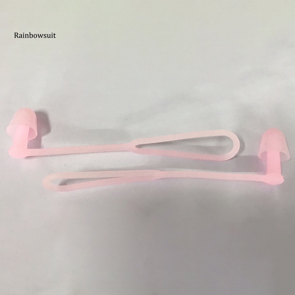 1 Bộ Nút Bịt Tai / Kẹp Mũi / Tai Bằng Silicone Độ Co Giãn Cao Chống Nghẹt Khi Đi Bơi / Lặn