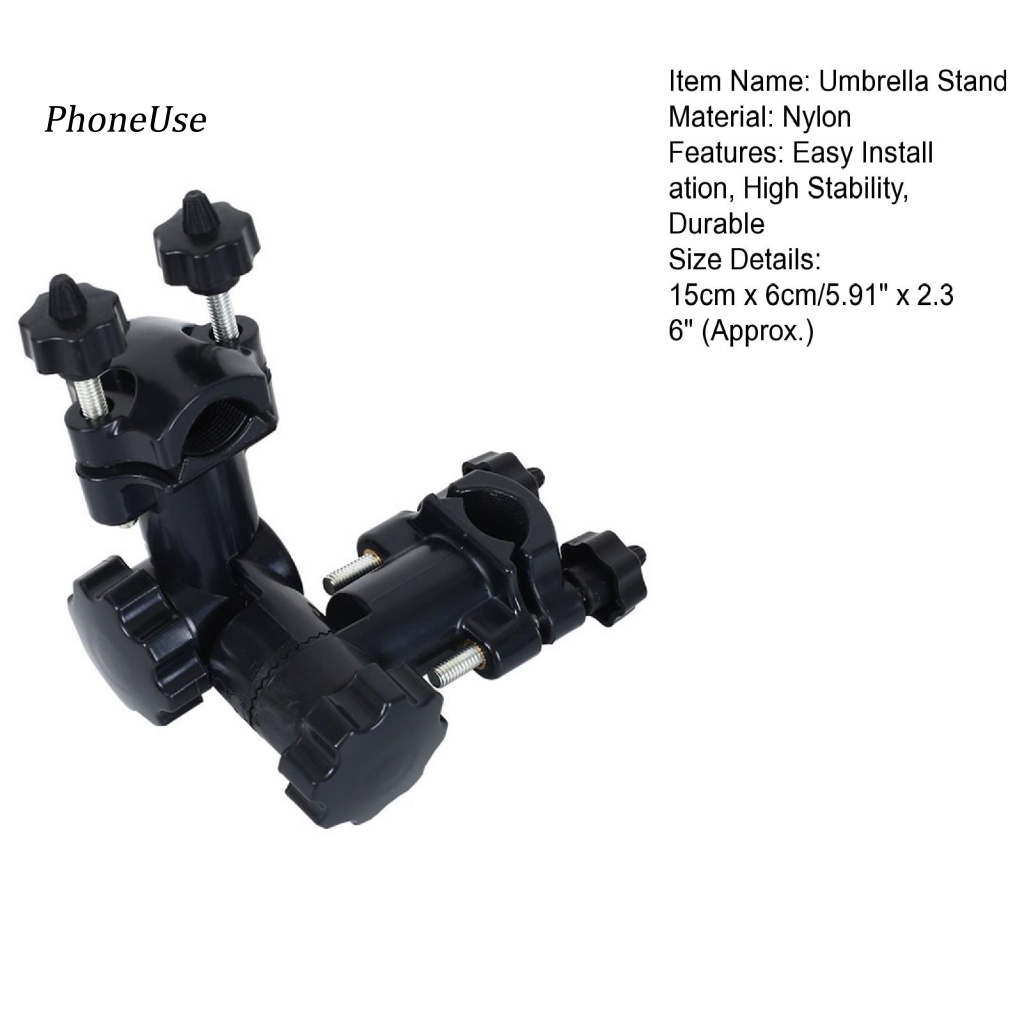 Giá Đỡ Dù Câu Cá Đa Năng Xoay 360 Độ Bằng Da PU Độ Ổn Định Cao