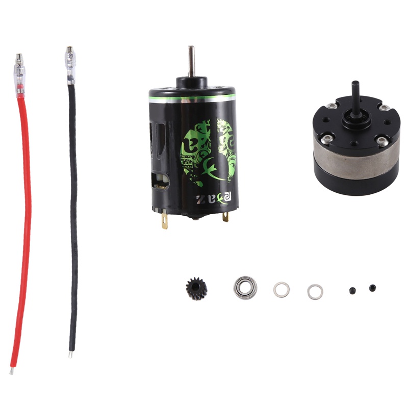 Động Cơ Một Chiều RCXAZ 540 Và Hộp Số Giảm Tốc Tỉ Lệ 1: 4.2 Cho Xe Điều Khiển TRAXXAS TRX4 Axial SCX10 20T