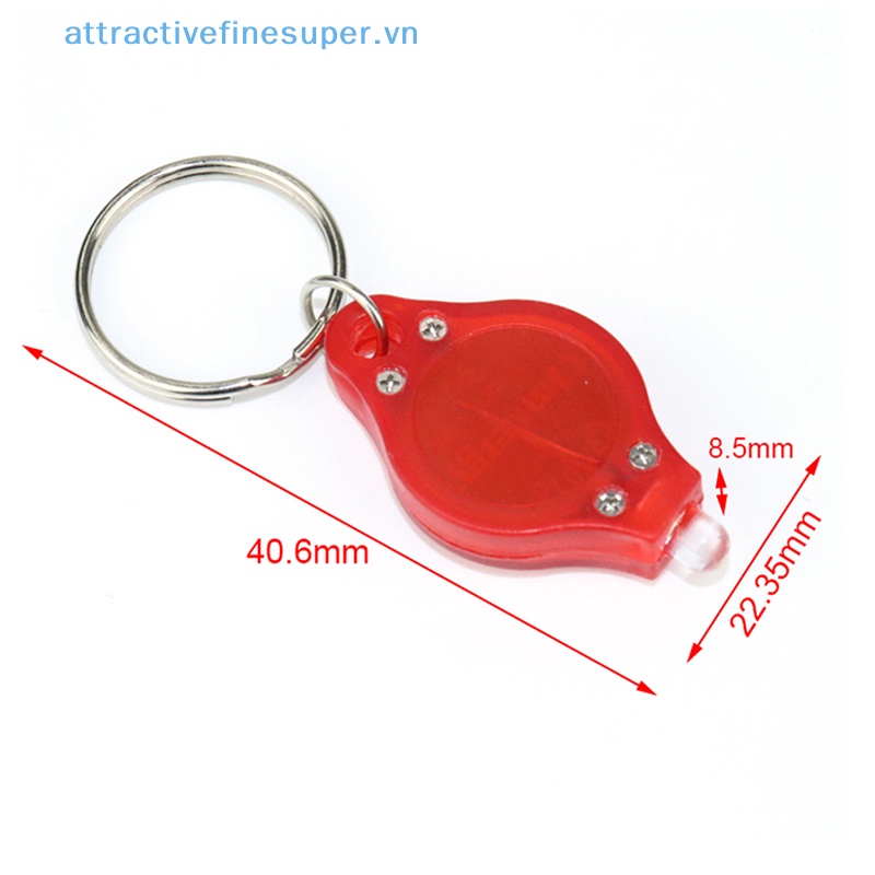 Afs Móc Khóa Đèn Pin LED Mini Dùng Khi Đi Cắm Trại