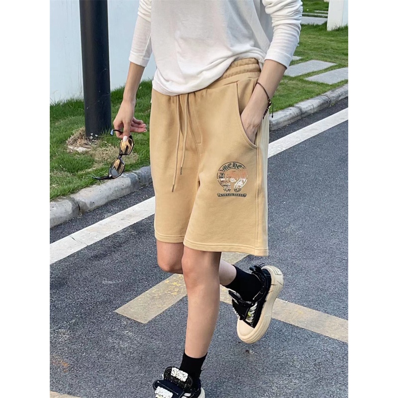 Quần Short Capris Thêu Chữ CH Thời Trang Xu Hướng Mới Nhất