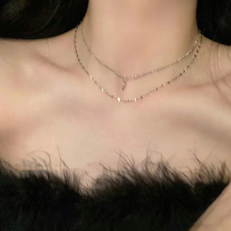 Vòng cổ Mạ Vàng 2K Mặt Hình Bướm Dễ Thương