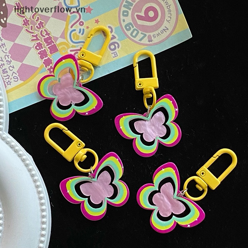 Móc Khóa Hình Bướm Rỗng Tinh Tế Thời Trang Làm Quà Tặng Cho Bạn Gái [VN]