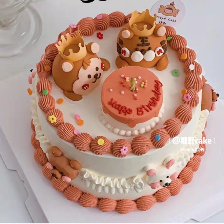 Set 15 Hộp Đựng Bánh Kem Mini Dễ Thương Phong Cách Vintage
