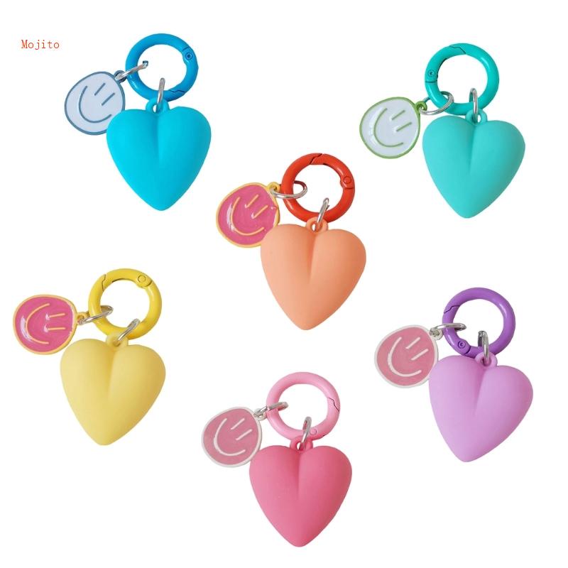 Mojito Móc Khóa Hình Trái Tim Chất Liệu Acrylic