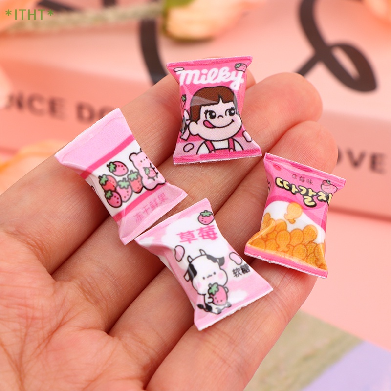 1 Bộ Túi Đựng Bánh Kẹo 1: 12 Dành Cho Nhà Búp Bê Mới